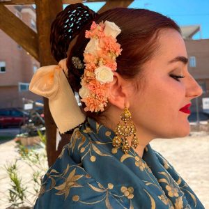 Tocado de rosas de pitimini (Personalizado)